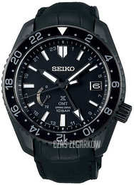 Seiko Prospex Czarny/Skóra Ø44.8 mm SNR035J1