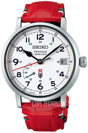 Seiko Presage Biały/Skóra Ø40 mm SNR047J1