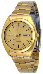 Seiko 5 Żółte złoto/Stal w odcieniu złota Ø37 mm SNX118K