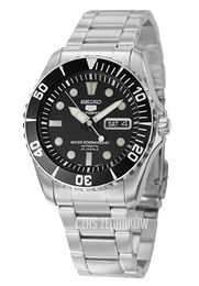 Seiko Divers Czarny/Stal Ø41 mm SNZF17