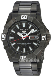 Seiko 5 Czarny/Stal Ø43 mm SNZF63K1