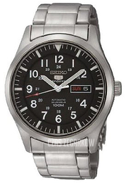 Seiko Sportura Czarny/Stal Ø41 mm SNZG13