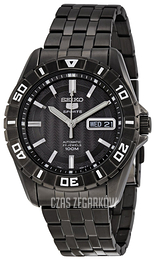 Seiko 5 Czarny/Stal Ø43 mm SNZH77