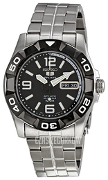 Seiko Czarny/Stal Ø38 mm SNZH99K1