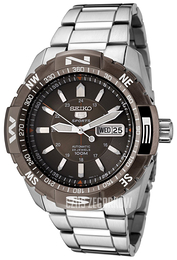 Seiko 5 Brązowy/Stal Ø43 mm SNZJ09