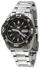 Seiko 5 Brązowy/Stal Ø43 mm SNZJ09J1