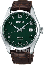 Seiko Zielony/Skóra Ø40.5 mm SPB111J1