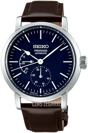 Seiko Presage Niebieski/Skóra Ø39.9 mm SPB163J1
