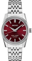 Seiko King Czerwony/Stal Ø37 mm SPB287J1