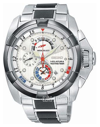 Seiko Velatura Srebrny/Stal Ø43 mm SPC005P