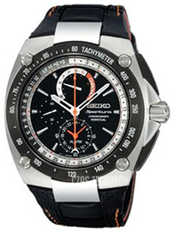 Seiko Sportura Czarny/Skóra Ø46 mm SPC055