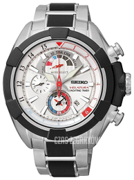 Seiko Velatura Biały/Stal Ø48 mm SPC145P1