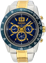 Seiko Niebieski/Stal w odcieniu złota Ø44 mm SPC239P1
