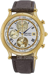 Seiko Conceptual Biały/Skóra Ø40 mm SPL060P1