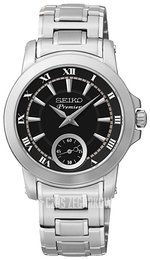 Seiko Premier Czarny/Stal Ø31 mm SRKZ67P1