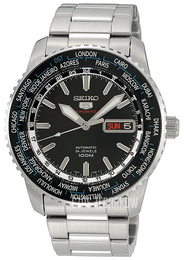 Seiko 5 Czarny/Stal Ø40 mm SRP127K1
