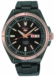 Seiko Sportura Czarny/Stal Ø41 mm SRP162