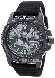 Seiko 5 Szary/Tkanina Ø44 mm SRP225K2