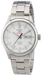 Seiko Dress Biały/Stal Ø41 mm SRP263K1