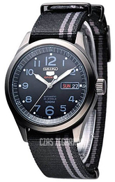 Seiko Sportura Czarny/Tkanina Ø38 mm SRP277