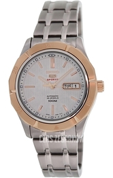 Seiko Czarny/Stal Ø40 mm SRP292