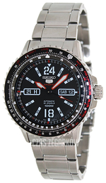 Seiko Sportura Czarny/Stal Ø43 mm SRP353K1