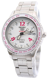 Seiko 5 Srebrny/Stal Ø37 mm SRP365J1