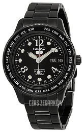 Seiko Czarny/Stal Ø36 mm SRP371