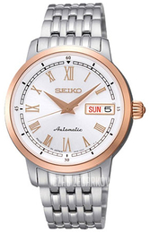 Seiko Presage Biały/Stal Ø35 mm SRP394J1