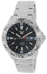 Seiko Sportura Czarny/Stal Ø45 mm SRP431