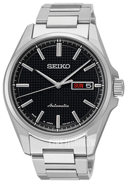 Seiko Presage Czarny/Stal Ø40 mm SRP467J1
