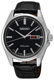 Seiko Presage Czarny/Skóra Ø40 mm SRP467J2