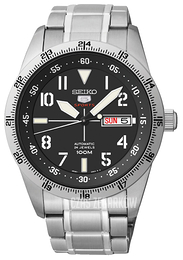 Seiko 5 Czarny/Stal Ø42 mm SRP513K1