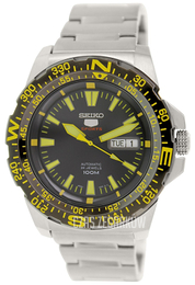 Seiko 5 Czarny/Stal Ø43 mm SRP545