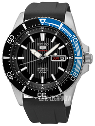 Seiko 5 Czarny/Plastik Ø44 mm SRP555K1