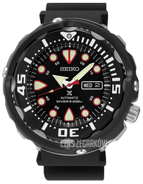 Seiko Divers Czarny/Guma Ø50 mm SRP655