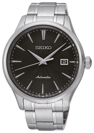 Seiko Dress Czarny/Stal Ø42 mm SRP703K1