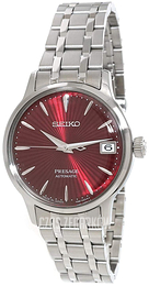 Seiko Presage Czerwony/Stal Ø33.8 mm SRP853J1