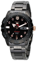 Seiko 5 Czarny/Stal Ø44 mm SRPA33K1
