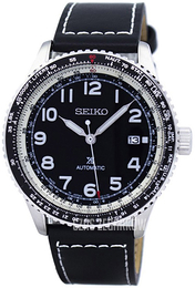 Seiko Czarny/Skóra Ø44.7 mm SRPB61K1