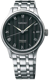Seiko Presage Czarny/Stal Ø41.74 mm SRPC81J1