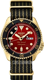 Seiko Seiko 5 Czerwony/Tkanina Ø42.5 mm SRPH80K1