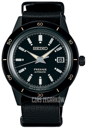 Seiko Presage Czarny/Skóra Ø40.8 mm SRPH95J1