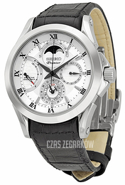 Seiko Premier Biały/Skóra Ø42 mm SRX003
