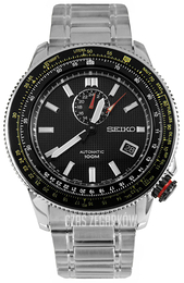Seiko Czarny/Stal Ø44 mm SSA005J1