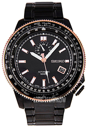 Seiko Superior Czarny/Stal Ø44.5 mm SSA008J1