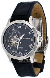 Seiko Premier Czarny/Skóra Ø40 mm SSA023