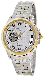 Seiko Biały/Stal Ø40.4 mm SSA024