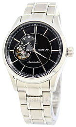Seiko Dress Czarny/Stal Ø40 mm SSA139J1