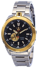 Seiko 5 Czarny/Stal Ø43 mm SSA172J1